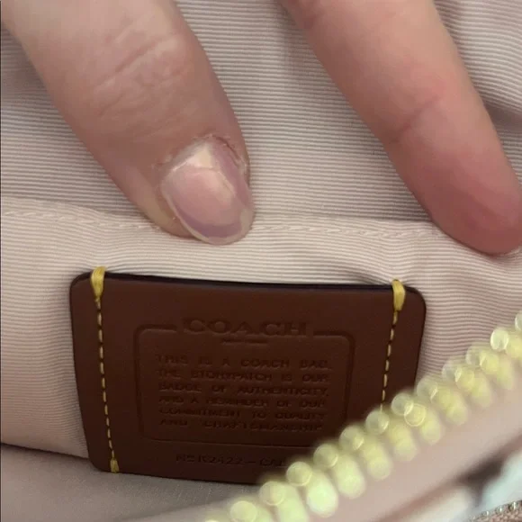 Coach Blush Floral Crossbody Bag - Picture 2 of 4